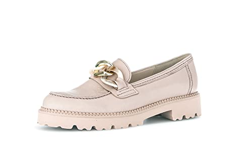 Gabor Damen Slipper, Frauen Halbschuhe,Mokassins,Slip-ons,Slides,Schlupfschuhe,schluepfschuhe,Loafer,Rouge(Uni/beige-k),35.5 EU / 3 UK von Gabor