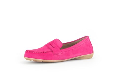 Gabor Damen Slipper, Frauen Slip On,Best Fitting,Businessschuhe,Slip-ons,Mokassins,Halbschuhe,Slides,Schlupfschuhe,Loafer,pink,38.5 EU / 5.5 UK von Gabor