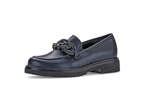 Gabor Damen Slipper, Frauen Slip On,Businessschuhe,Slip-ons,Mokassins,Halbschuhe,Slides,Schlupfschuhe,Loafer,Ocean (Uni+Blush),35.5 EU / 3 UK von Gabor