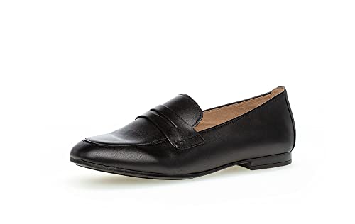 Gabor Damen Slipper, Frauen Slip On,College Schuhe,Businessschuhe,Schlupfschuhe,schluepfschuhe,Loafer,Slip-ons,Mokassins,schwarz,38 EU / 5 UK von Gabor