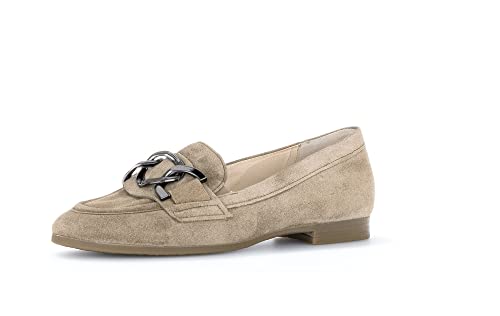 Gabor Damen Slipper, Frauen Slip On,Moderate Mehrweite (G),Halbschuhe,Schlupfschuhe,schluepfschuhe,Loafer,Slip-ons,sesamo (CDF),37.5 EU / 4.5 UK von Gabor