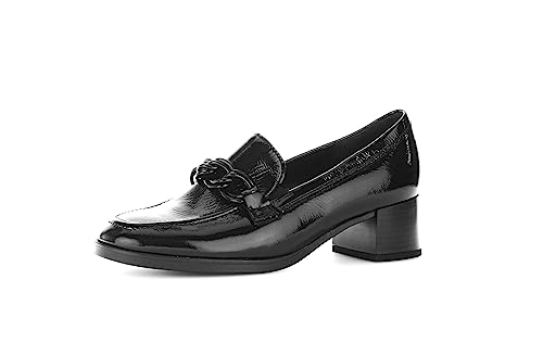 Gabor Damen Slipper, Frauen Slip On,Moderate Mehrweite (G),Slides,Schlupfschuhe,schluepfschuhe,Loafer,Slip-ons,schwarz (Uni),40.5 EU / 7 UK von Gabor