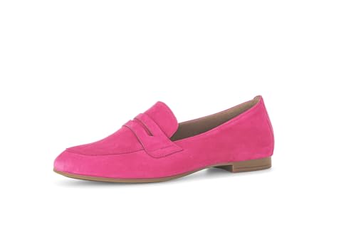 Gabor Damen Slipper, Frauen Slip On,Mokassins,Halbschuhe,Slides,Schlupfschuhe,schluepfschuhe,Loafer,College Schuhe,Slip-ons,pink,43 EU / 9 UK von Gabor