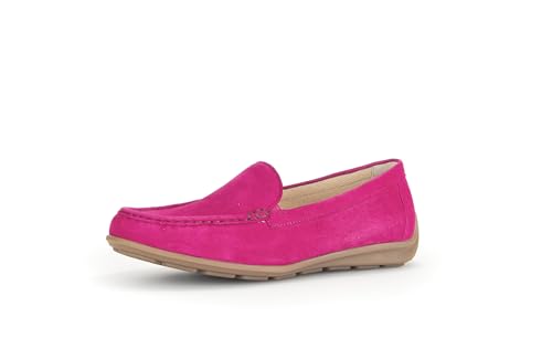 Gabor Damen Slipper, Frauen Slip On,Wechselfußbett,Moderate Mehrweite (G),College Schuhe,Businessschuhe,Slip-ons,Mokassins,pink,43 EU / 9 UK von Gabor