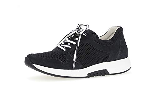 Gabor Rollingsoft, Sneaker, Mesh/Nubuk, Nightblue, Wechselfußbett 26.946.46 (Größe: 40.5) von Gabor