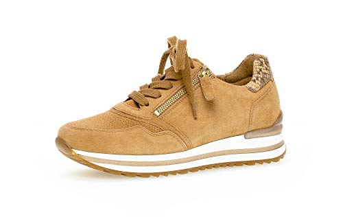 Gabor Nulon Womens Trainers 37.5 Caramel Suede/Snake von Gabor