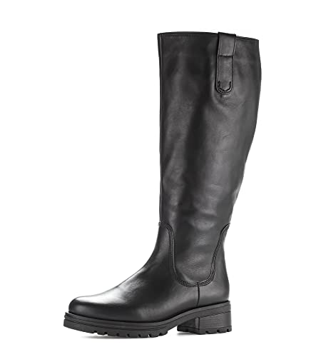 Gabor Damen Winterstiefel, Frauen Stiefel,Wechselfußbett,Moderate Mehrweite (G),Lammfell,Winterschuhe,uebergangsschuhe,schwarz,37.5 EU / 4.5 UK von Gabor