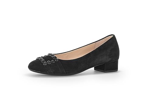 Gabor Damen Klassische Pumps, Frauen Absatzschuhe,Court Shoes,high Heels,Heels,hochhackige Schuhe,stoeckelschuhe,schwarz (Uni),40.5 EU / 7 UK von Gabor