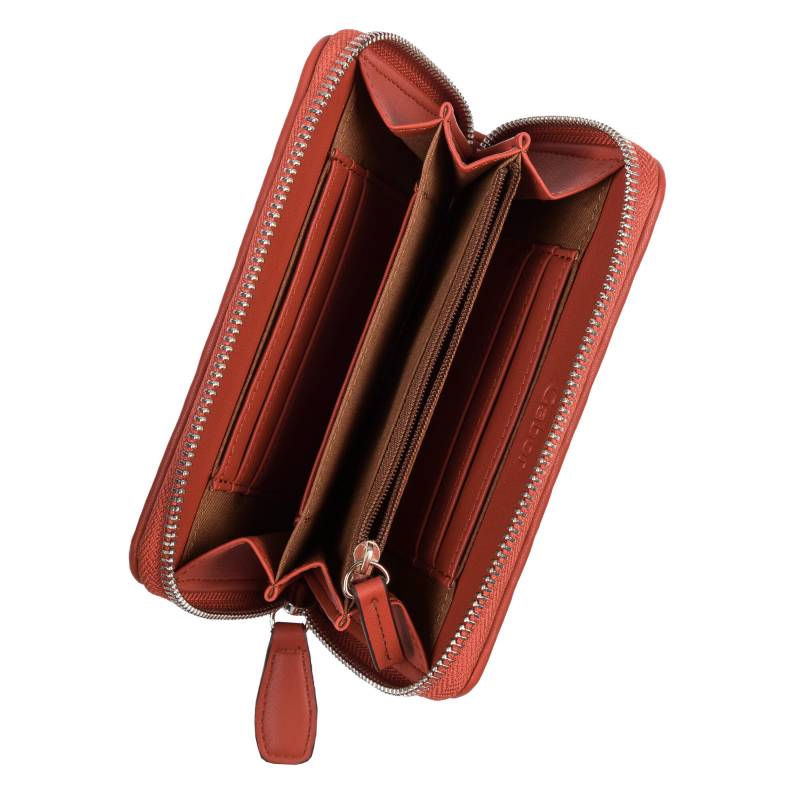 Gabor - EMILIA, Medium zip wallet, henna von Gabor