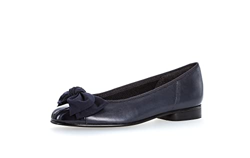 Gabor 05/106/36 Damen Ballerinas, Blau (blue Leather/patent), 37.5 EU / 4.5 UK von Gabor
