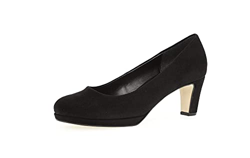 Gabor Damen Plateaupumps, Frauen Absatzschuhe,Absatzschuhe,high Heels,hochhackige Schuhe,stoeckelschuhe,Ausgehschuhe,schwarz,36 EU / 3.5 UK von Gabor