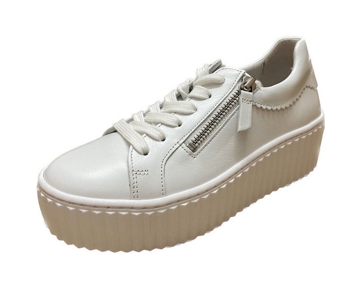 Gabor Freizeit Schnürer für Damen in weiß Sneaker (keine Angabe, 1-tlg., keine Angabe) von Gabor