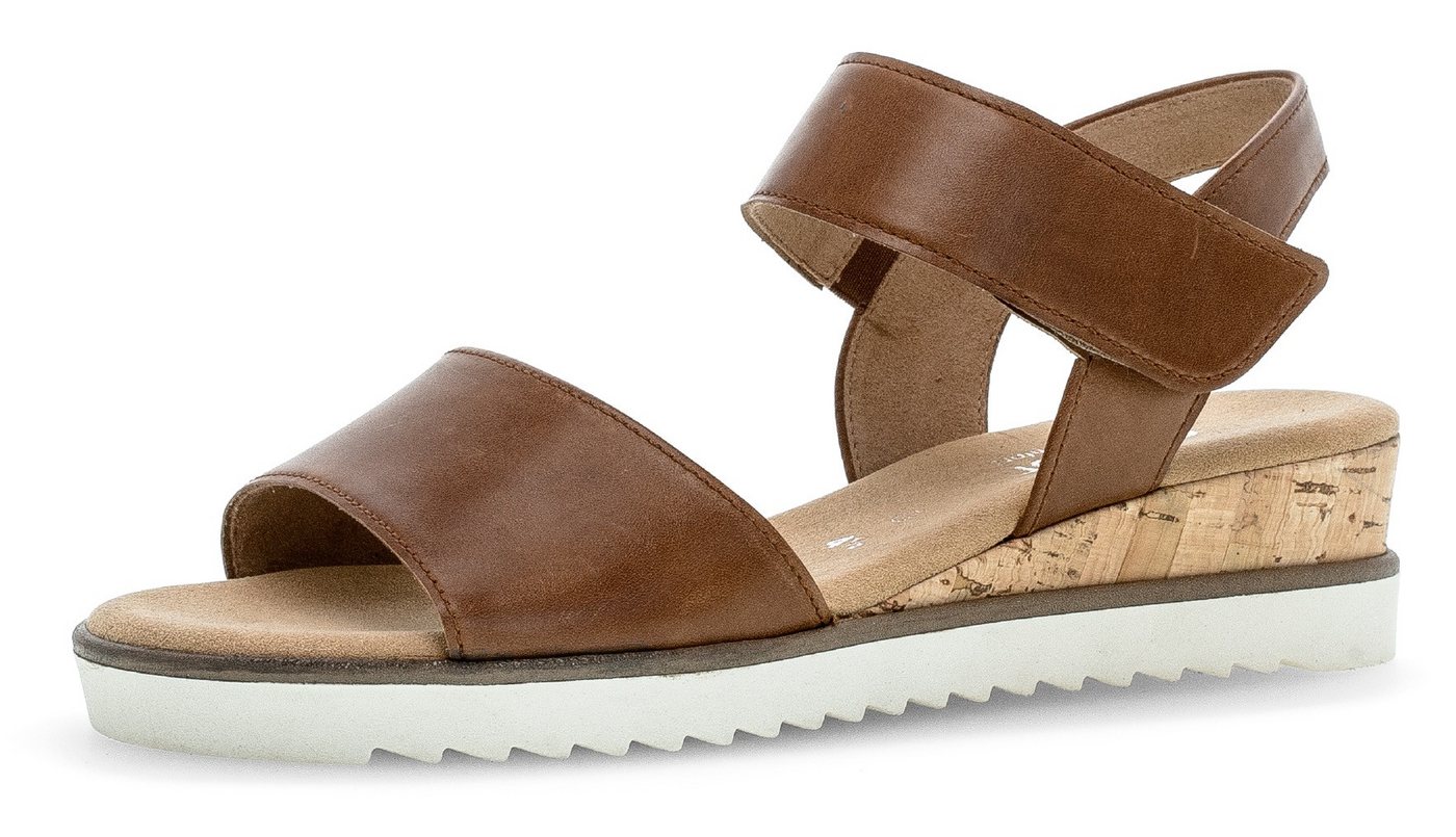 Gabor GENUA Keilsandalette, Sommerschuh, Riemchensandale, Komfortschuh in Weite G (weit) von Gabor