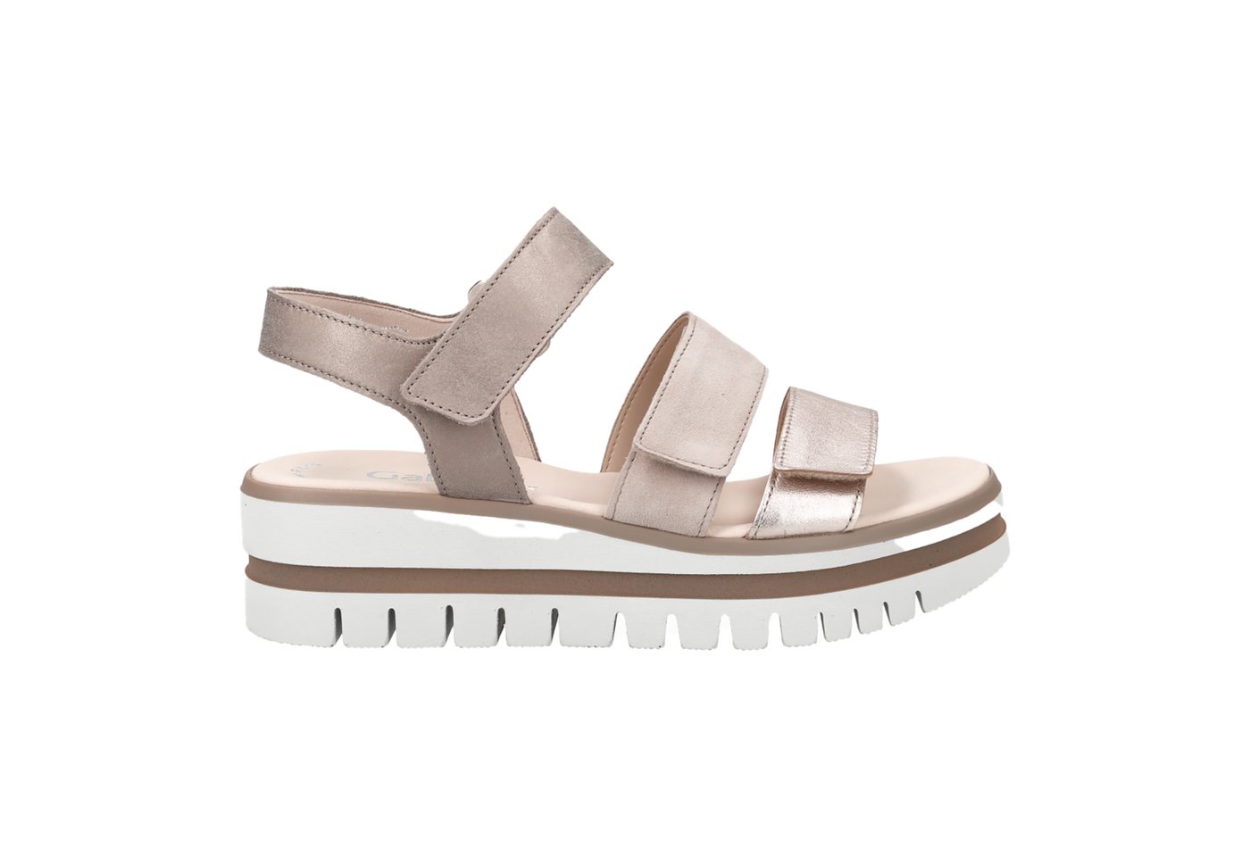 Gabor Gabor 44.620.62, Sandaletten, Gold, Damen Sandalette von Gabor