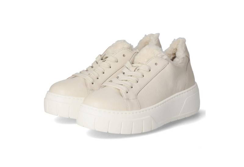 Gabor Gabor 73.221.22 Damen Glattleder beige Schnürschuh von Gabor