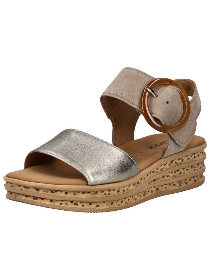 Gabor Gabor Sandalen Leder Keilsandalette von Gabor