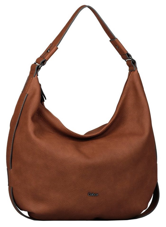 Gabor Hobo Malu, aus weichem genarbtem Lederimitat mit raffinierten Cut-Outs von Gabor