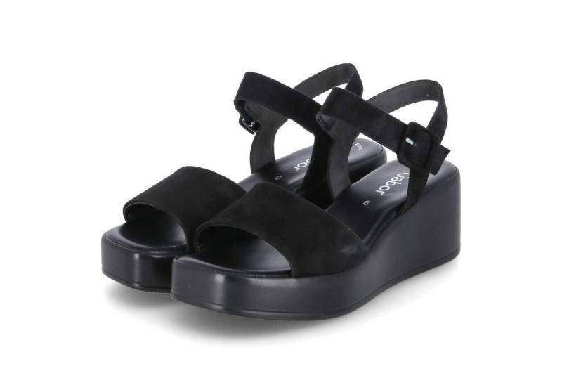 Gabor Gabor 44.531.01 Damen Rauleder schwarz Sandalette von Gabor