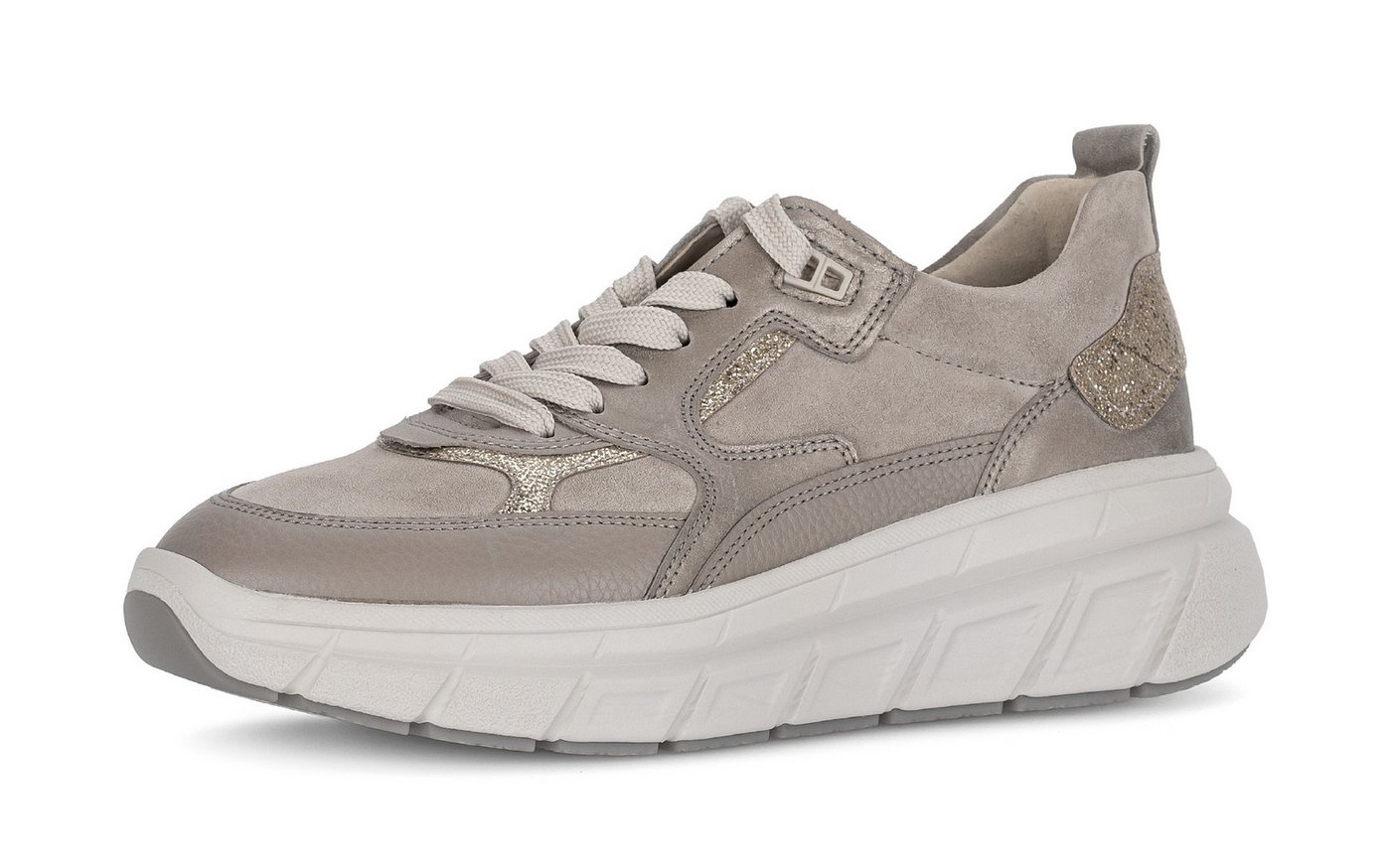 Gabor Keilsneaker Plateau, Schnürschuh, Halbschuh mit Best Fitting-Ausstattung von Gabor