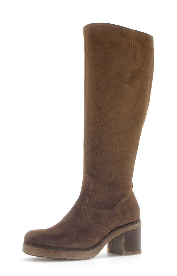 Gabor MILANO Stiefel, Blockabsatz, Langschaftstiefel, Reißverschluss-Stiefel in G-Weite von Gabor