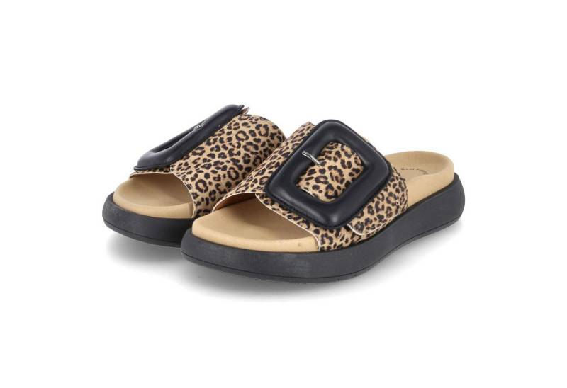 Gabor Gabor 63.751.32 Damen Rauleder schwarz Pantolette von Gabor