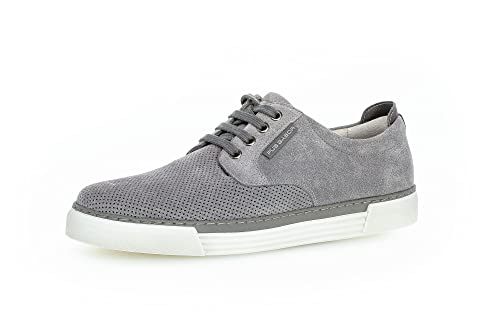 Pius Gabor Herren Sneaker Low,Halbschuhe,Wechselfußbett,zertifiziertes Leder,straßenschuhe,Strassenschuhe,Freizeitschuhe,ash,44.5 EU / 10 UK von Pius Gabor