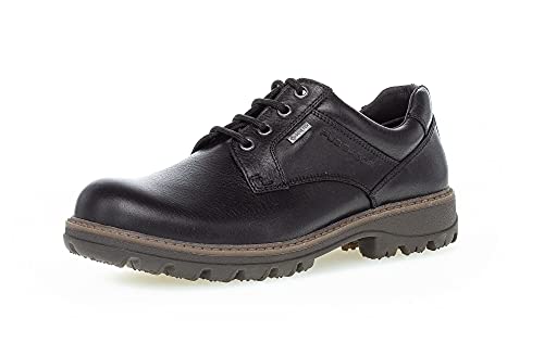 Pius Gabor Herren Bequemschuhe,Schnürschuhe,Gore-TEX,Extragrip,zertifiziertes Leder,Latex Wechselfußbett,straßenschuhe,Black,41 EU / 7.5 UK von Pius Gabor