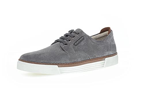 Pius Gabor Herren Sneaker Low,Halbschuhe,recyceltes Futter,zertifiziertes Leder,Wechselfußbett,straßenschuhe,Strassenschuhe,ash,44.5 EU / 10 UK von Pius Gabor