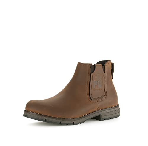 Pius Gabor Herren Boots,Stiefeletten,zertifiziertes Leder,Wechselfußbett,Superflex Sohle,flach,stiefel,bootee,booties,bison,43 EU / 9 UK von Pius Gabor