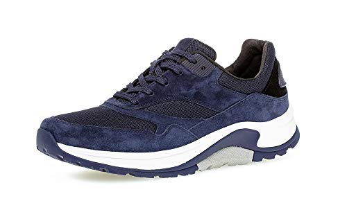 Pius Gabor Herren Sneaker Low, Männer Halbschuhe,Wechselfußbett,Sportschuhe,Freizeitschuhe,Turnschuhe,Laufschuhe,Marine/schwarz,47 EU / 12 UK von Pius Gabor