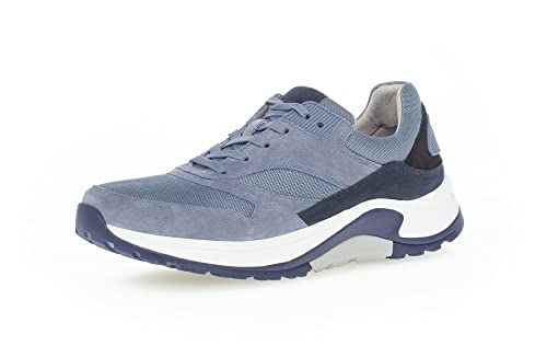 Gabor Comfort Schnürhalbschuhe - Sportboden GS Gr.9½, Blau von Gabor