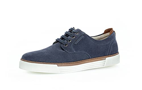 Pius Gabor Herren Sneaker Low,Halbschuhe,recyceltes Futter,zertifiziertes Leder,Wechselfußbett,straßenschuhe,Sportschuhe,Fjord,44.5 EU / 10 UK von Pius Gabor