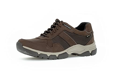 Pius Gabor Herren Sneaker Low,Halbschuhe,wasserdicht,Gore-TEX,Wechselfußbett,zertifiziertes Leder,Strassenschuhe,Espresso,42 EU / 8 UK von Pius Gabor