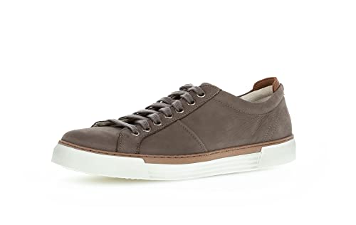 Pius Gabor Herren Sneaker Low,Halbschuhe,zertifiziertes Leder,Wechselfußbett,Laufschuhe,schnürschuhe,schnürer,Men's,Man,Grey,44 EU / 9.5 UK von Pius Gabor