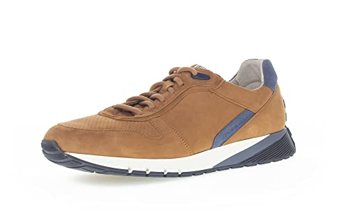 Pius Gabor Herren Sneaker Low,Halbschuhe,zertifiziertes Leder,Wechselfußbett,Superflex Sohle,Freizeitschuhe,Laufschuhe,Deer/Sky,44 EU / 9.5 UK von Pius Gabor