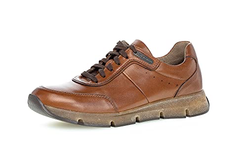 Pius Gabor Herren Sneaker Low,Halbschuhe,zertifiziertes Leder,Wechselfußbett,Superflex Sohle,Strassenschuhe,Sportschuhe,Almond,47 EU / 12 UK von Pius Gabor