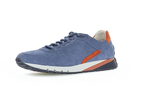 Pius Gabor Herren Sneaker Low,Halbschuhe,zertifiziertes Leder,Wechselfußbett,Superflex Sohle,Men's,Man,Halbschuhe,Sky/Mango,44.5 EU / 10 UK von Pius Gabor