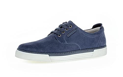 Pius Gabor Herren Sneaker Low,Halbschuhe,Wechselfußbett,zertifiziertes Leder,Turnschuhe,Laufschuhe,schnürschuhe,schnürer,Fjord,44.5 EU / 10 UK von Pius Gabor