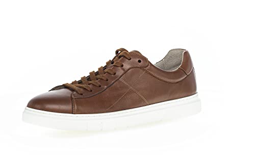 Pius Gabor Herren Sneaker Low,Halbschuhe,zertifiziertes Leder,Wechselfußbett,Strassenschuhe,Sportschuhe,Freizeitschuhe,Almond,42.5 EU / 8.5 UK von Pius Gabor