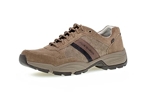 Pius Gabor Herren Sneaker Low,Halbschuhe,Wechselfußbett,zertifiziertes Leder,Laufschuhe,schnürschuhe,schnürer,Men's,lt.Brown,43 EU / 9 UK von Pius Gabor