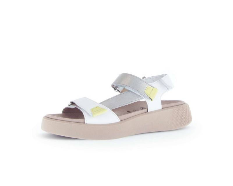 Gabor Riemchensandale Materialmix Leder Riemchensandale von Gabor