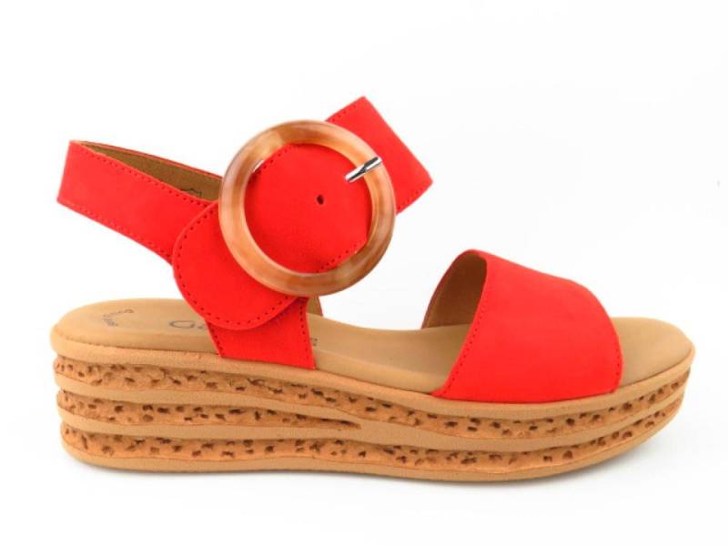 Gabor Samtchevreau pumpkin Sandale von Gabor