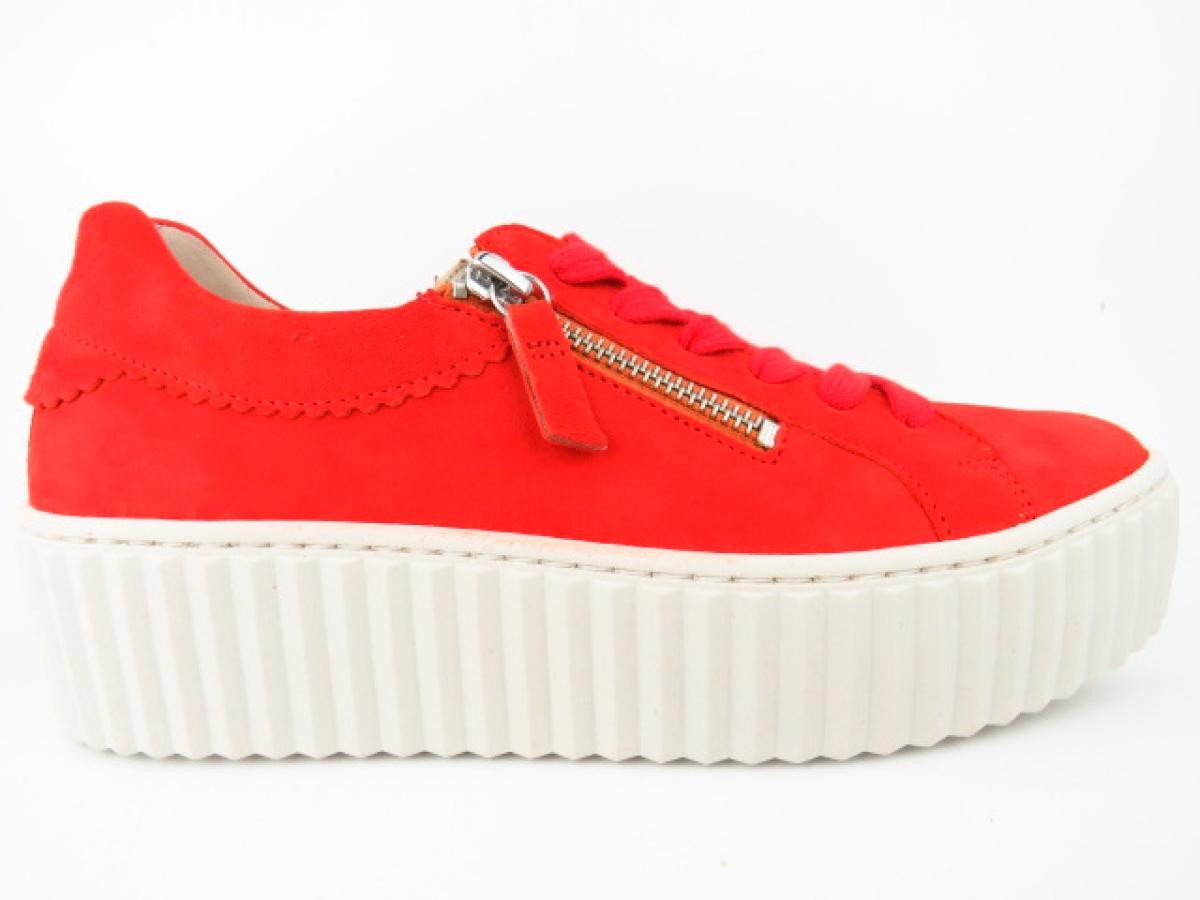 Gabor Samtchevreau pumpkin ZIP Schnürschuh von Gabor