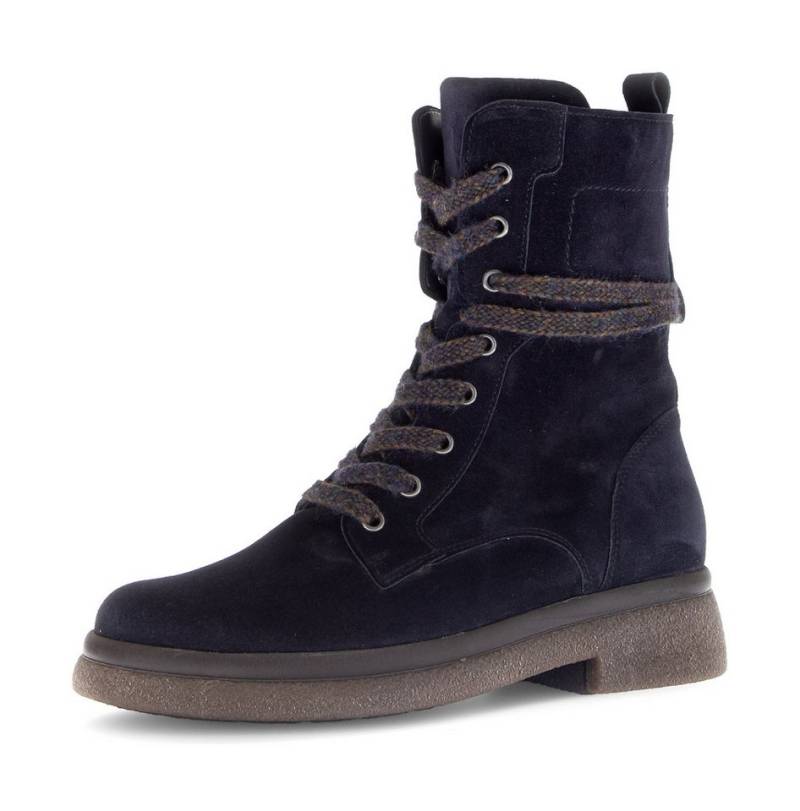 Gabor Schnürboots, Blockabsatz, Schnürstiefelette mit Innenreißverschluss, G-Weite von Gabor