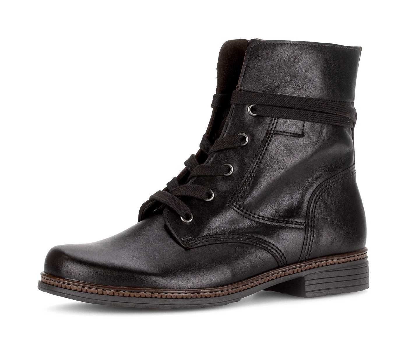 Gabor Schnürstiefelette, Blockabsatz, Schnürboots, Businessschuh mit Best Fitting Ausstattung von Gabor