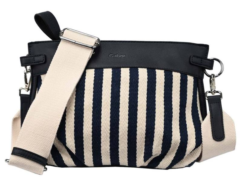 Gabor Schultertasche GABOR LORENA-Crossc-Bag Umhängetasche 27x10x21 Stripes Blue von Gabor