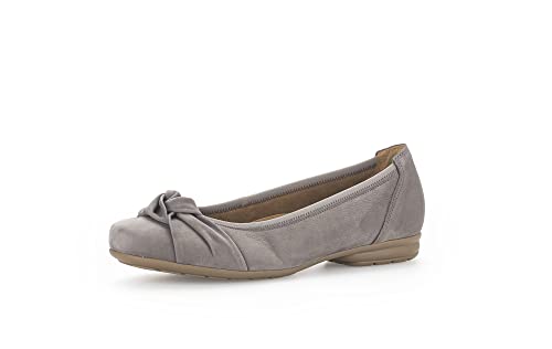 Gabor Shoes 02.643 Damen Geschlossene Ballerinas, Grau (fumo 31), 37.5 EU von Gabor