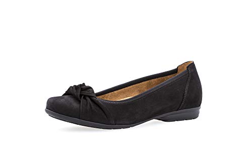 Gabor Mädchen Comfort Sport Geschlossene Ballerinas, Schwarz (Schwarz 47), 35 EU von Gabor