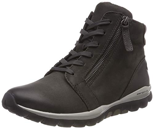 Gabor Shoes Damen Rollingsoft Stiefeletten, Grau (Dark-Grey (Mel.) 39) von Gabor