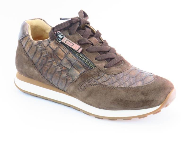 Gabor Snake/Kroko/DVelucognac/m Schnürschuh von Gabor